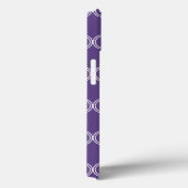 Coques Case-Mate iPhone Motif marocain | Violet riche (Verso / Droite)