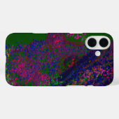 Coques Case-Mate iPhone Motif matelassé de gnome (Verso (horizontal))