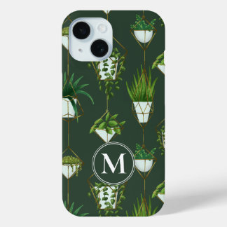 Coque Pour iPhone 15 Motif ménager à accrochage géométrique