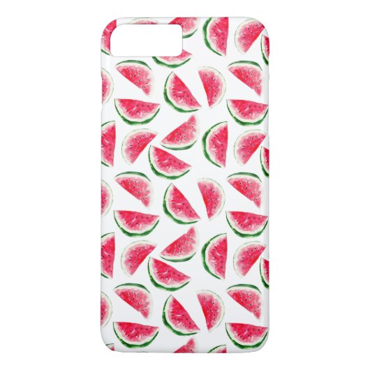 Coques Case-Mate iPhone Motif mignon d'ananas et de pastèque (Dos)