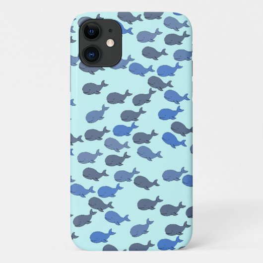 Coques Case-Mate iPhone Motif mignon de baleine (Dos)