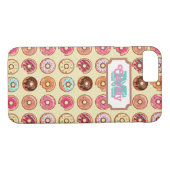 Coques Case-Mate iPhone Motif mignon de beignet (Dos (Horizontal))