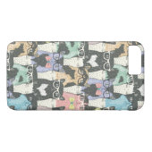 Coques Case-Mate iPhone Motif mignon de chats de hippie (Dos (Horizontal))