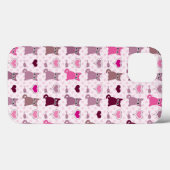 Coques Case-Mate iPhone Motif mignon de filles de chaton (Verso (horizontal))