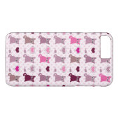 Coques Case-Mate iPhone Motif mignon de filles de chaton (Dos (Horizontal))