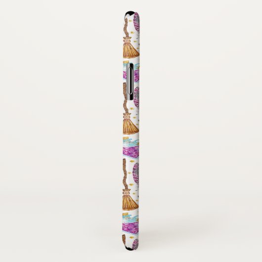 Coques Case-Mate iPhone Motif mignon de Halloween d'amusement (Dos/Droite)