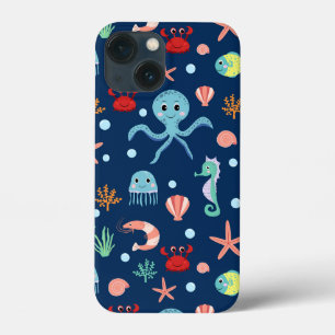 Case-Mate iPhone Case Motif mignon de vie marine de l'océan