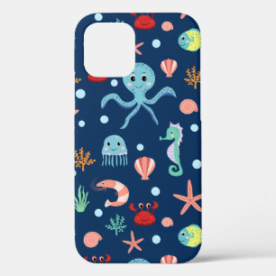 Case-Mate iPhone Case Motif mignon de vie marine de l'océan