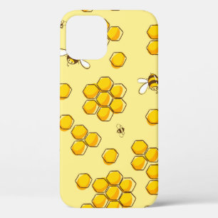 Case-Mate iPhone Case Motif mignon et transparent avec abeilles volantes