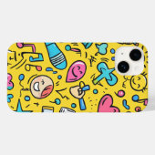 Coques Case-Mate iPhone motif mignon pour les jeunes (Verso (horizontal))