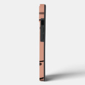 Coques Case-Mate iPhone Motif Mocha Dots & Stripes (Verso / Gauche)