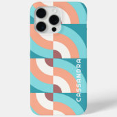 Coques Case-Mate iPhone Motif Mod Mauve Mauve Taupe Retro (Verso)