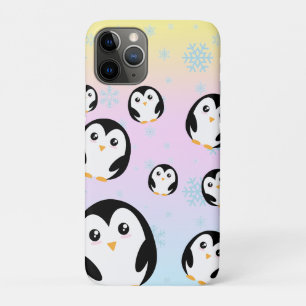 Case-Mate iPhone Case Motif moderne à pente de pingouin pastel mignon