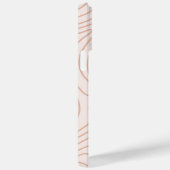 Coques Case-Mate iPhone Motif moderne chic en bois (Verso / Droite)