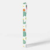 Coques Case-Mate iPhone Motif moderne d'ananas tropicale (Verso / Droite)