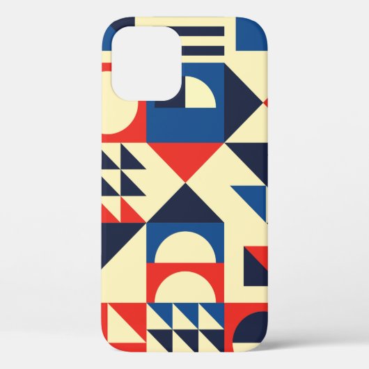 Coques Case-Mate iPhone Motif moderne géométrique du milieu du siècle - 60 (Verso)