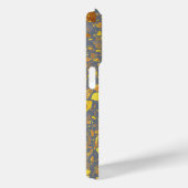 Coques Case-Mate iPhone Motif moderne Gold Terrazzo (Verso / Droite)