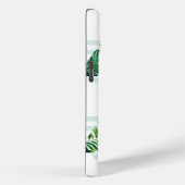 Coques Case-Mate iPhone Motif moderne Mint Green Tropical Triangles (Verso / Droite)