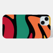 Coques Case-Mate iPhone Motif moderne rétro (Verso (horizontal))