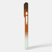 Coques Case-Mate iPhone Motif moderne tendance orange bleu jaune beige (Verso / Gauche)