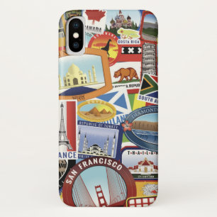 Case-Mate iPhone Case Motif mondial des voyages