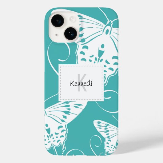 Coques Case-Mate iPhone Motif Monogramme (Verso)