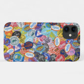 Coques Case-Mate iPhone Motif Montage Sticker Fruit (Dos (Horizontal))