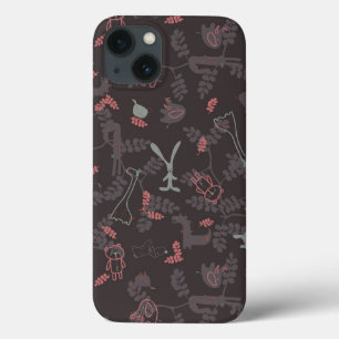 Coques Pour iPhone motif montrant les animaux 1 de bébé