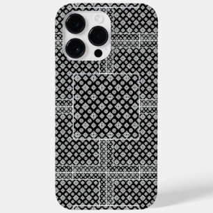 Coque Pour Pour iPhone 14 Pro Max Motif mosaïque 01.BW.b