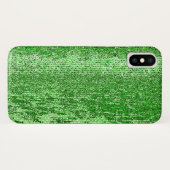 Coques Case-Mate iPhone Motif mosaïque vert (Dos (Horizontal))
