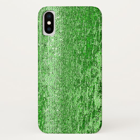Coques Case-Mate iPhone Motif mosaïque vert (Dos)