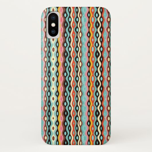Coques Case-Mate iPhone motif multicolore Abstrait (Dos)