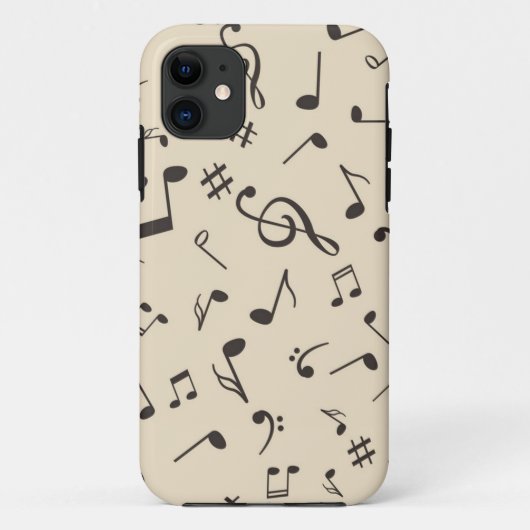 Coques Case-Mate iPhone Motif musical (Dos)