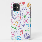 Coques Case-Mate iPhone Motif musical (Dos)