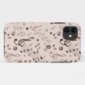 Coques Case-Mate iPhone Motif musical (Dos (Horizontal))