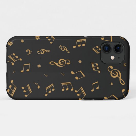 Coques Case-Mate iPhone Motif musical (Dos (Horizontal))