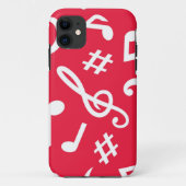 Coques Case-Mate iPhone Motif musical (Dos)