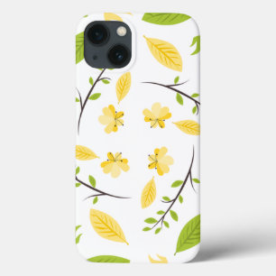 Case-Mate iPhone Case Motif Nature Feuilles Dessin Esquisse Fleurs