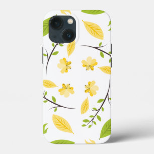 Case-Mate iPhone Case Motif Nature Feuilles Dessin Esquisse Fleurs