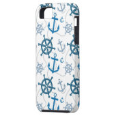 Coques Case-Mate iPhone Motif nautique (Dos gauche)