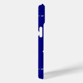 Coques Case-Mate iPhone Motif nautique bleu marine (Verso / Droite)