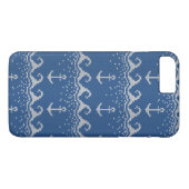 Coques Case-Mate iPhone Motif nautique de Knit (Dos (Horizontal))