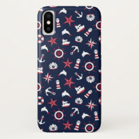 Motif nautique de mer