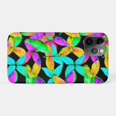 Coques Case-Mate iPhone Motif Neonscape Leaf (Dos (Horizontal))