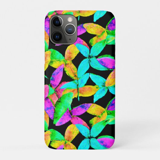 Coques Case-Mate iPhone Motif Neonscape Leaf (Dos)