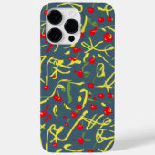 Coques Case-Mate iPhone motif noeud et cerise  (Verso)