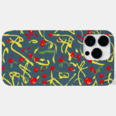 Coques Case-Mate iPhone motif noeud et cerise  (Verso (horizontal))