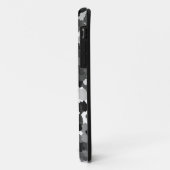 Coques Case-Mate iPhone Motif noir blanc gris (Dos/Gauche)