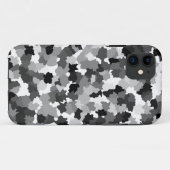Coques Case-Mate iPhone Motif noir blanc gris (Dos (Horizontal))