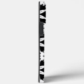 Coques Case-Mate iPhone Motif noir et blanc (Verso / Droite)